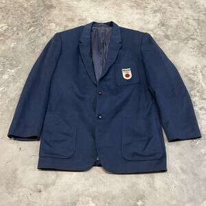 Rare Vintage Tokyo Olympics JAPAN 1964 Blazer Coat Harilelas Size Medium